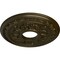 Ekena Millwork Baltimore Ceiling Medallion (Fits Canopies up to 5 1/2"), 15 3/8"OD x 4 1/4"ID x 1 1/2"P, Green Gold CM15BAGGS - alternate 4